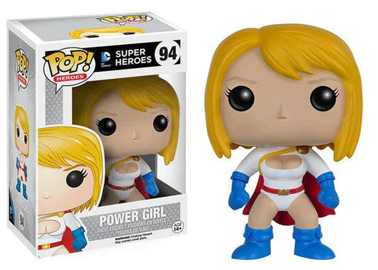 Power Girl Funko Pop 94 Mint Condition With Pop Shield - ToylandEU
