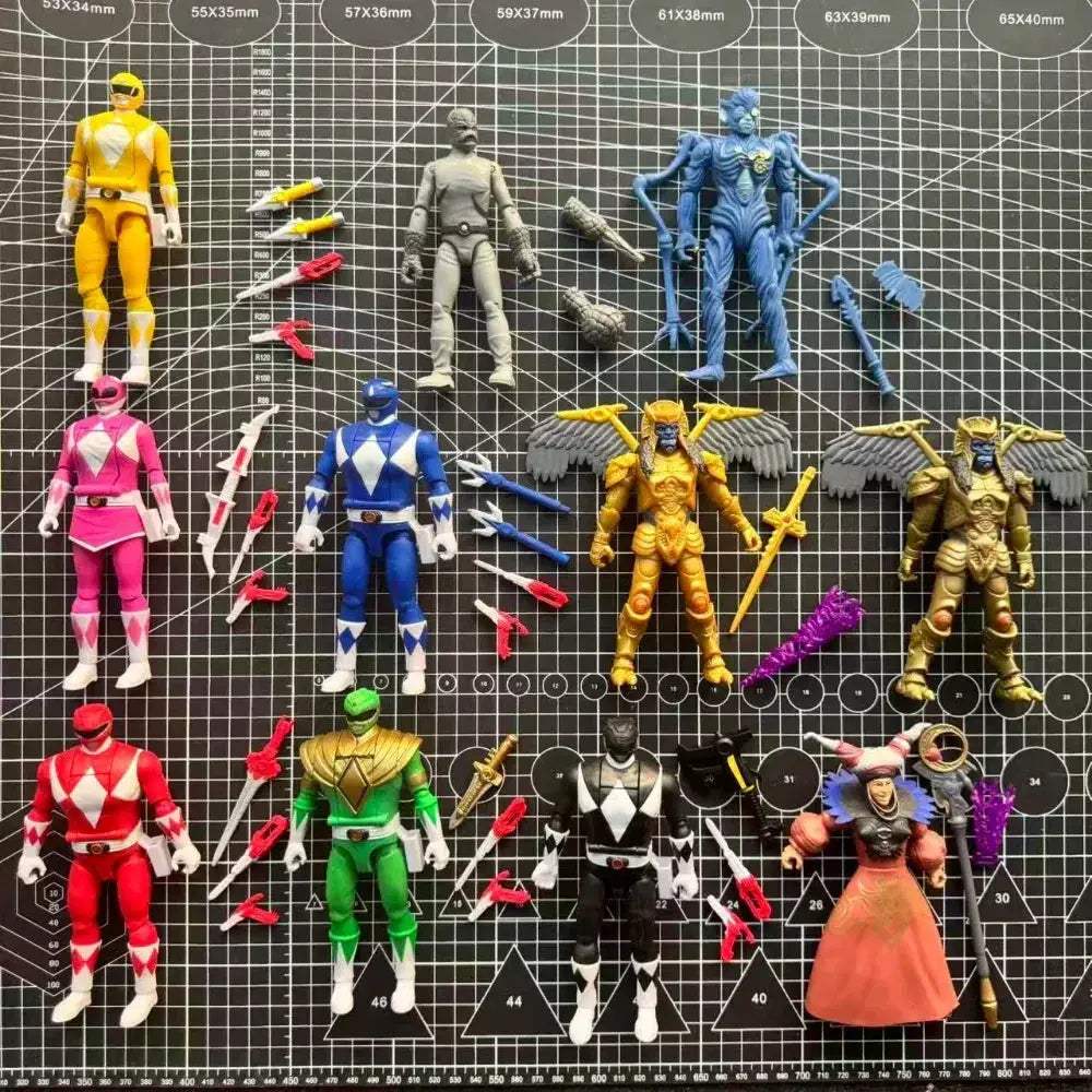 Power Rangers Auto Morphin Action Figure With Multi Color Series - ToylandEU