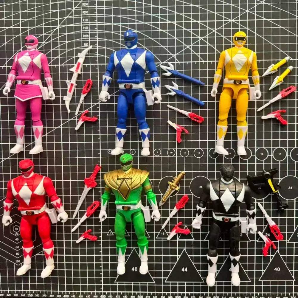 Power Rangers Auto Morphin Action Figure With Multi Color Series - ToylandEU