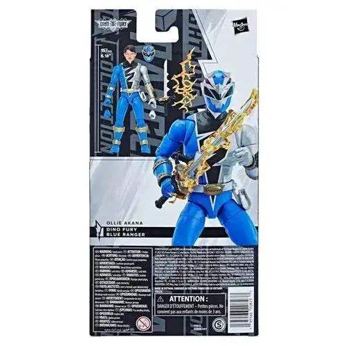 Power Rangers Dino Fury Blue Ranger Action Figure With Accessories - ToylandEU