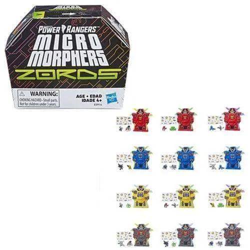 Power Rangers Micro Morphers Zords Collectible Mini Figures - ToylandEU