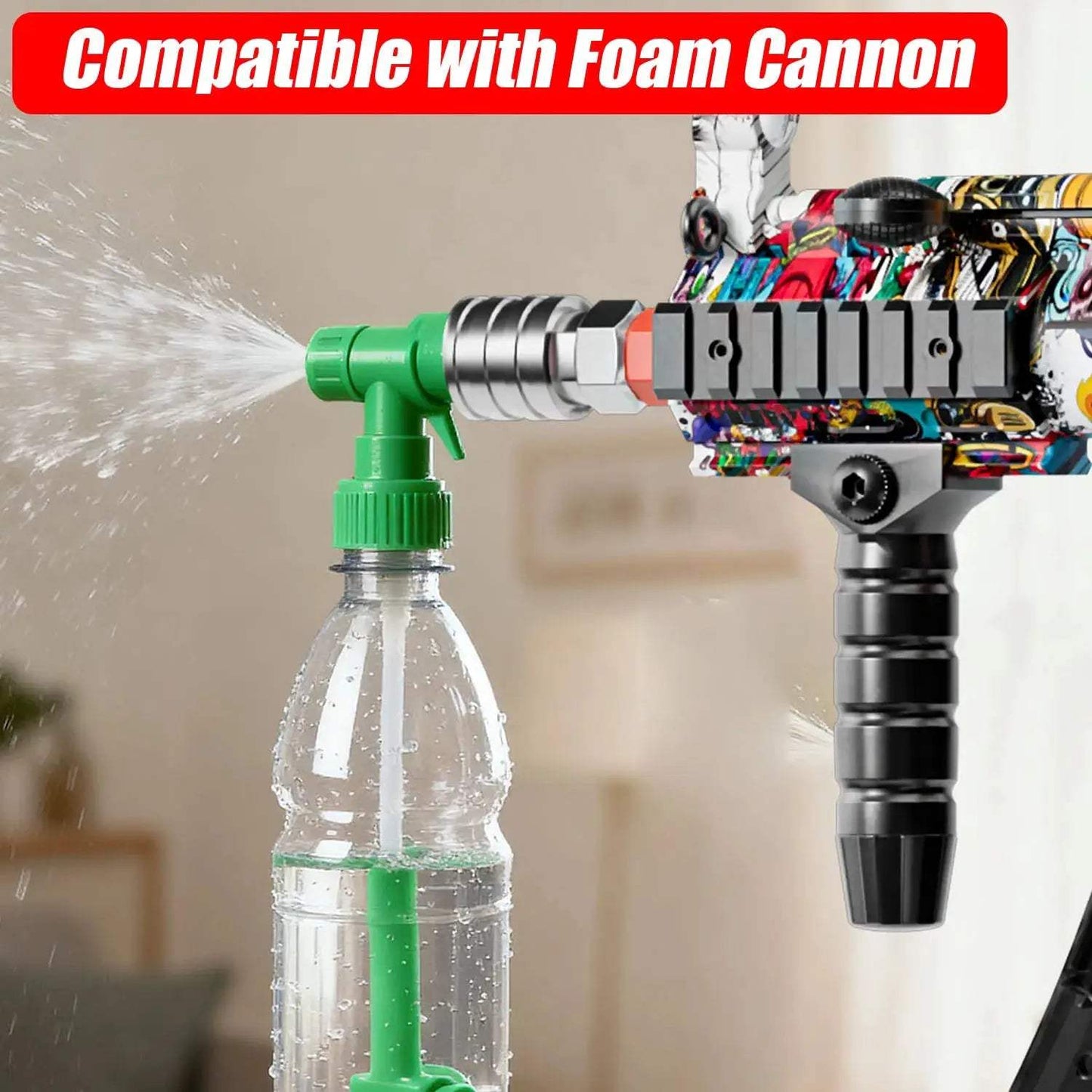 Power Washer Gun With Quick Connect For Foam Cannon Car - ToylandEU