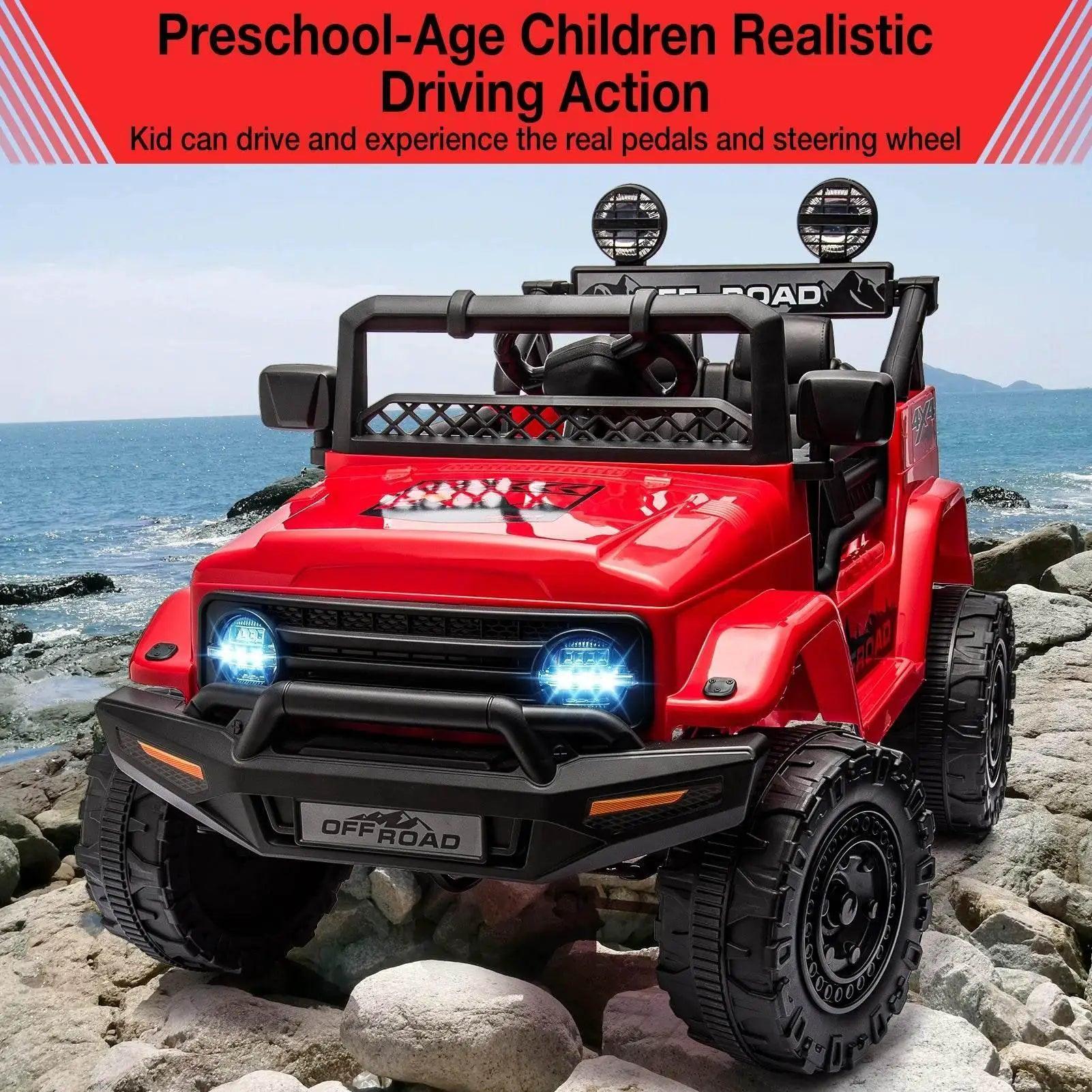 Powerful 12V Remote Control Ride On Truck Toyland EU -  ToylandEU™