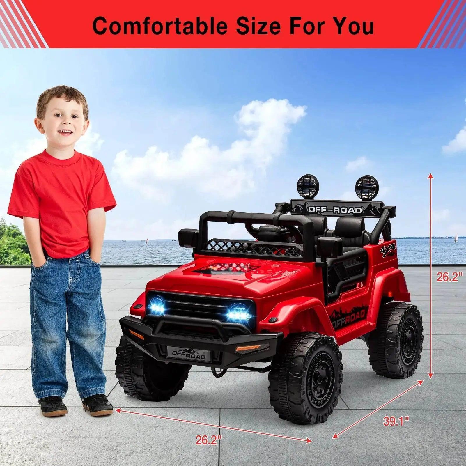  Powerful 12V Remote Control Ride On Truck Toyland EU -  ToylandEU™