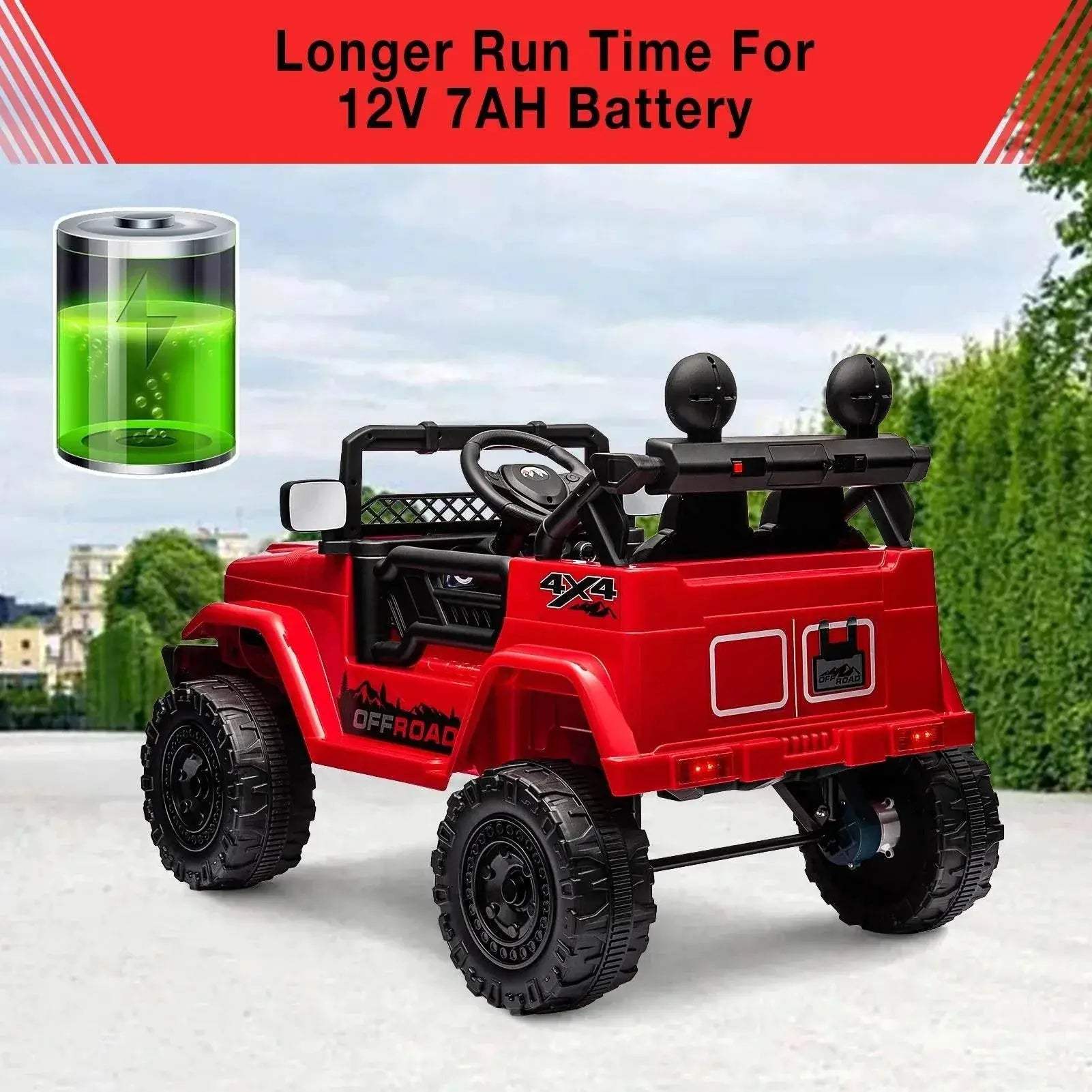  Powerful 12V Remote Control Ride On Truck Toyland EU -  ToylandEU™