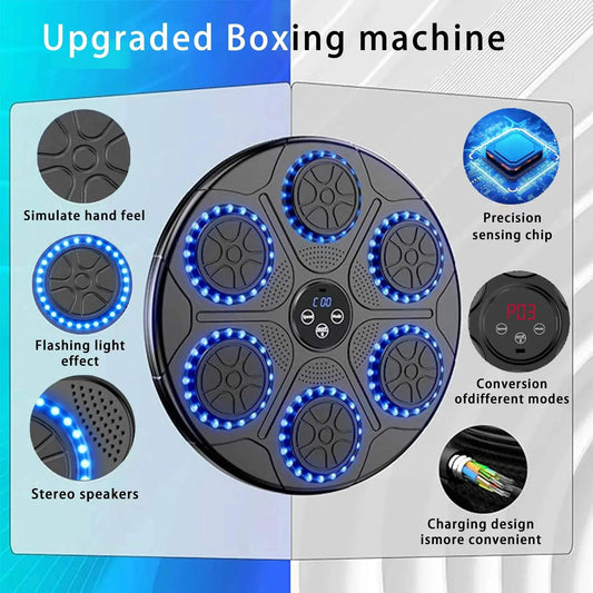  Powerful Boxing Machine Bluetooth Home Gym Toyland EU -  ToylandEU™