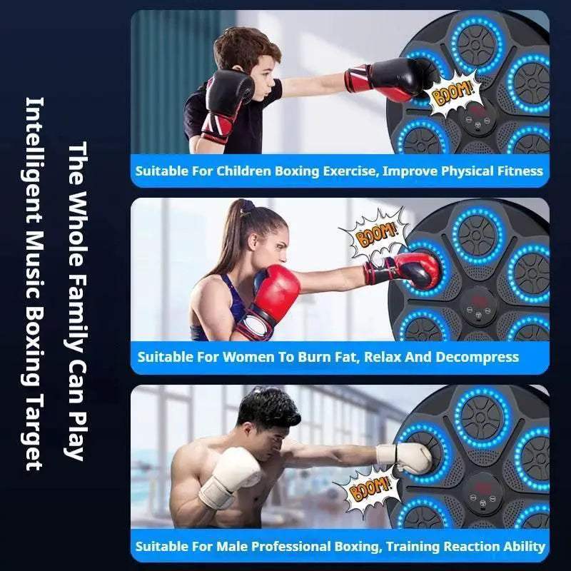  Powerful Boxing Machine Bluetooth Home Gym Toyland EU -  ToylandEU™