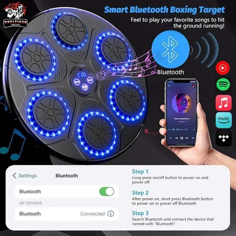  Powerful Boxing Machine Bluetooth Home Gym Toyland EU -  ToylandEU™