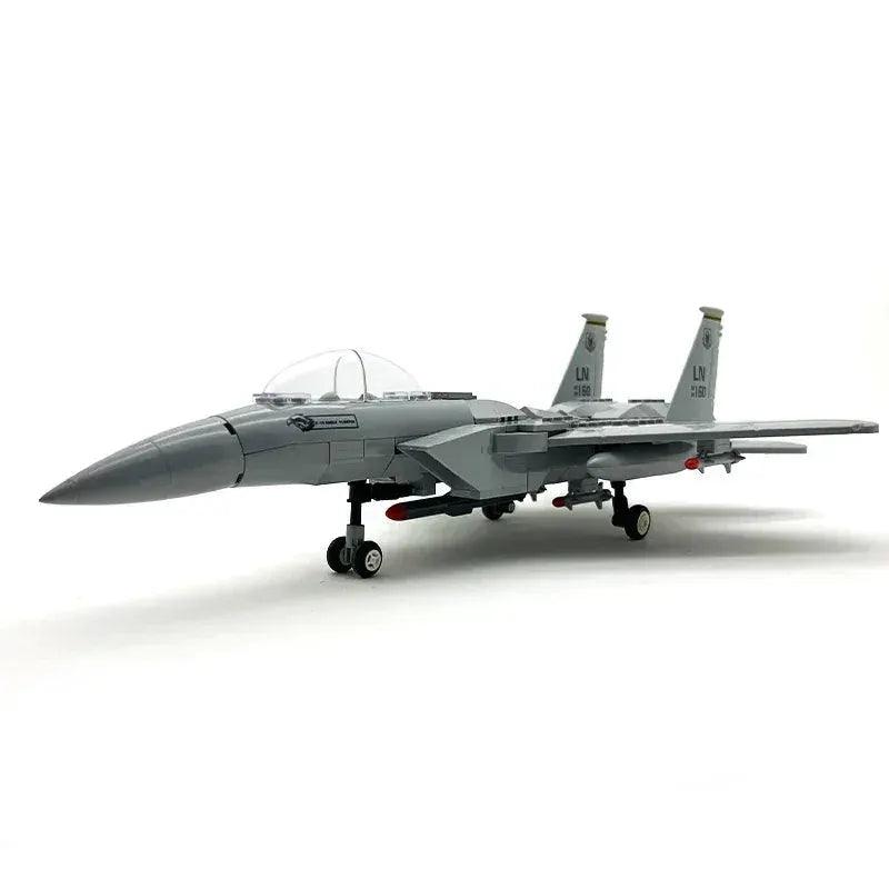  Powerful Building Blocks Kit F15 Apache Toyland EU -  ToylandEU™