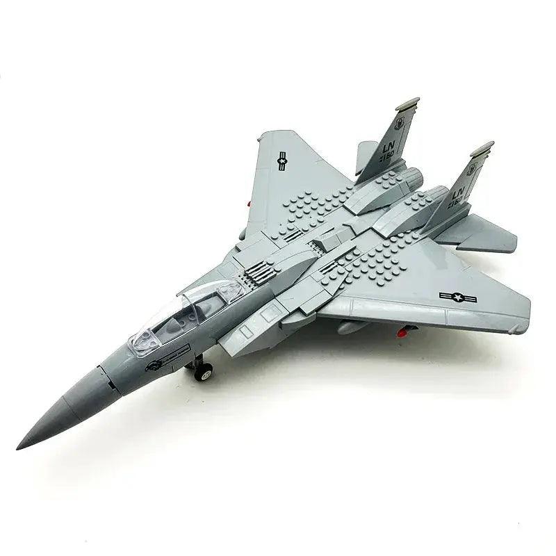  Powerful Building Blocks Kit F15 Apache Toyland EU -  ToylandEU™