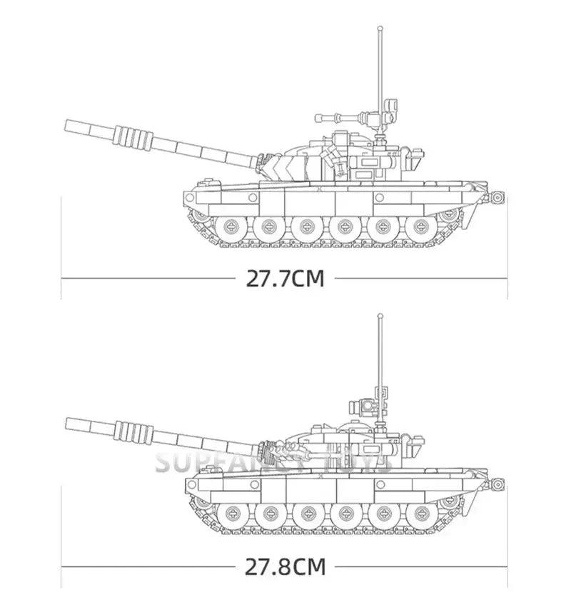  Powerful Building Blocks Set Lego Tank Toyland EU -  ToylandEU™