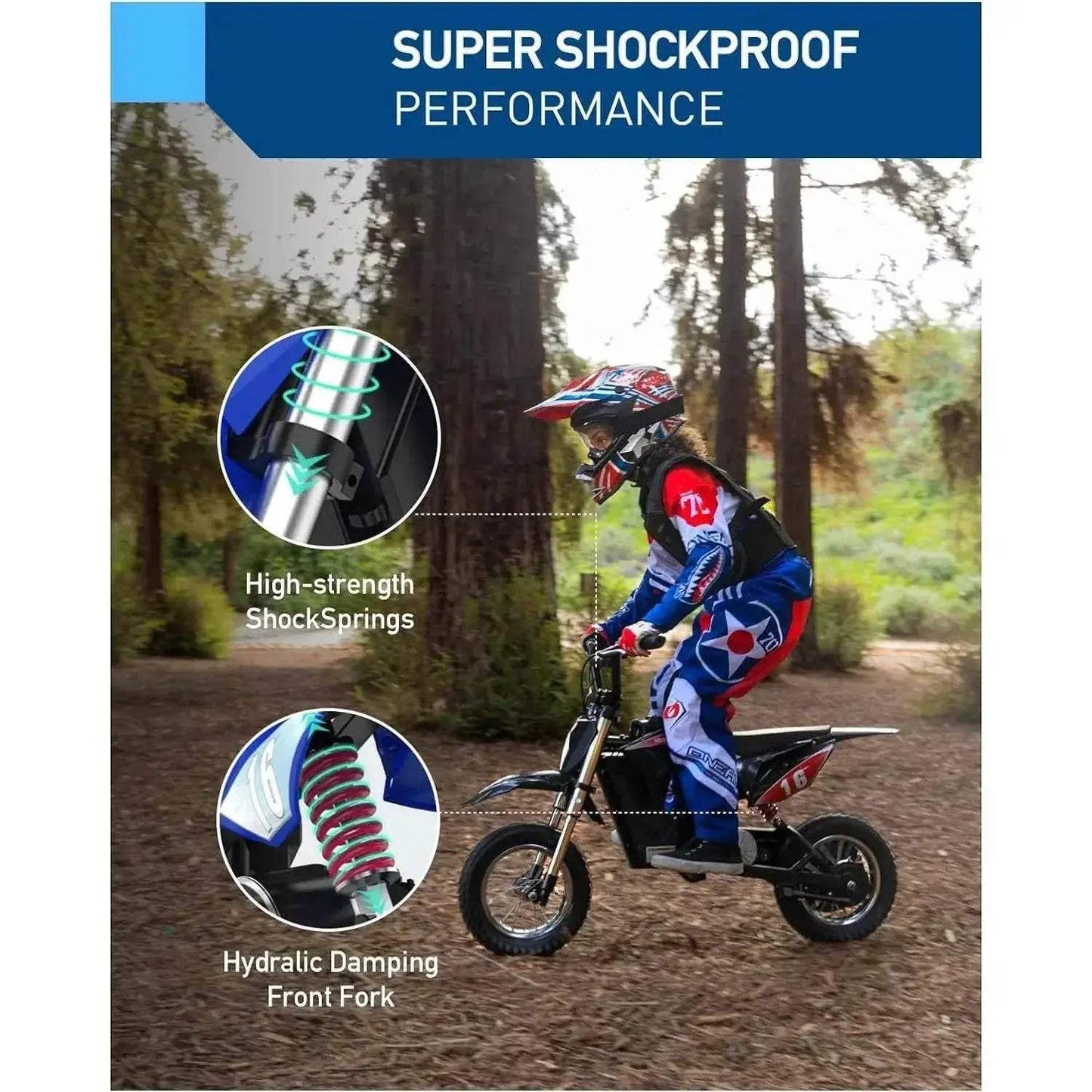  Powerful Electric Dirt Bike 36V 300W Toyland EU -  ToylandEU™