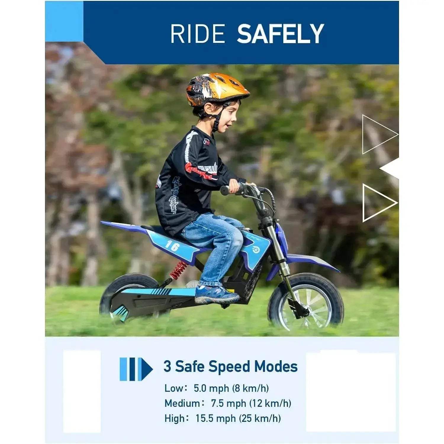  Powerful Electric Dirt Bike 36V 300W Toyland EU -  ToylandEU™