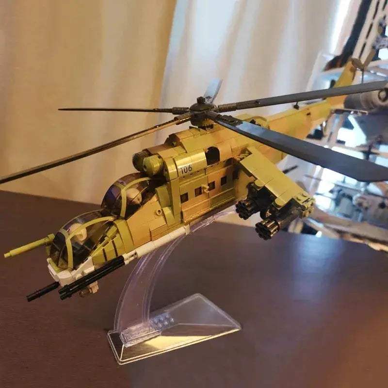  Powerful Lego Mi 24S Helicopter Model Toyland EU -  ToylandEU™