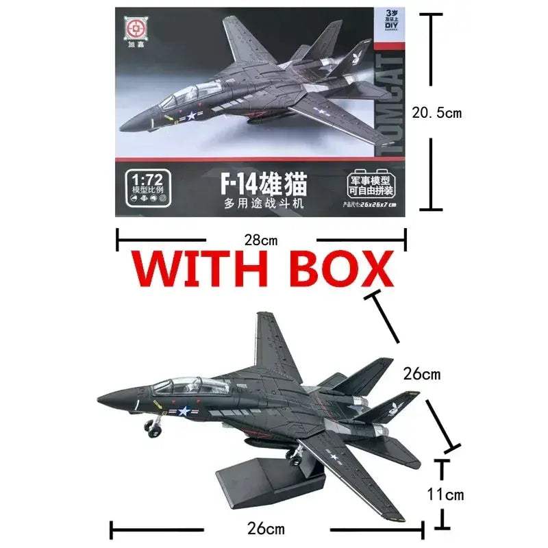  Powerful Military Blocks Aircraft 1 72 Scale Toyland EU -  ToylandEU™