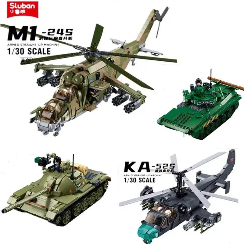  Powerful Military Tank Building Block Set 12 Toyland EU -  ToylandEU™