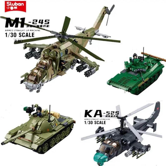  Powerful Military Tank Building Block Set 12 Toyland EU -  ToylandEU™