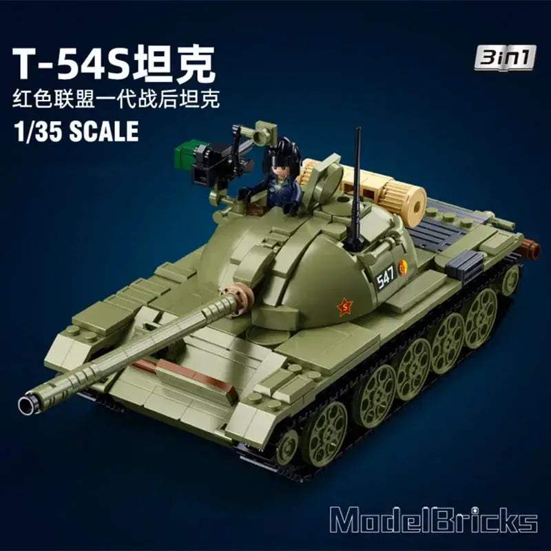  Powerful Military Tank Building Block Set 12 Toyland EU -  ToylandEU™