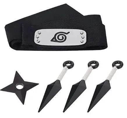  Powerful Naruto Kunai Headband Gloves 3pc Toyland EU -  ToylandEU™