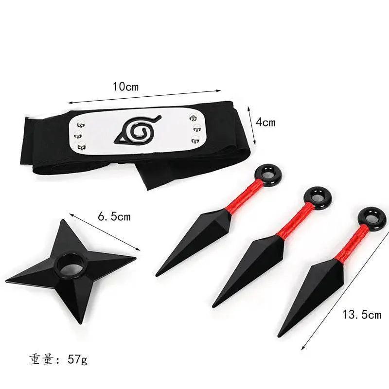  Powerful Naruto Kunai Headband Gloves 3pc Toyland EU -  ToylandEU™