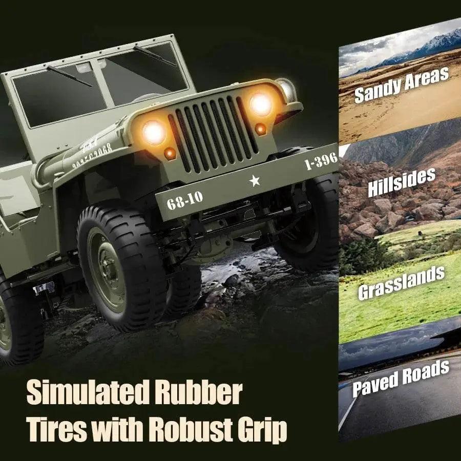  Powerful RC Car 4WD Jeep Offroad Toyland EU -  ToylandEU™
