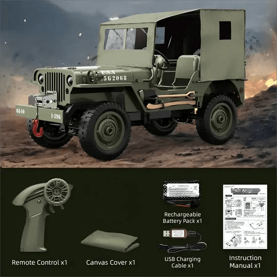  Powerful RC Car 4WD Jeep Offroad Toyland EU -  ToylandEU™