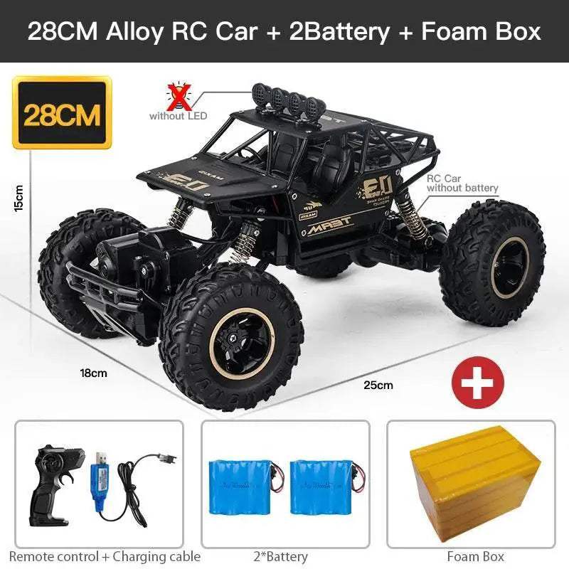  Powerful RC Car 4WD LED Lights Toyland EU -  ToylandEU™