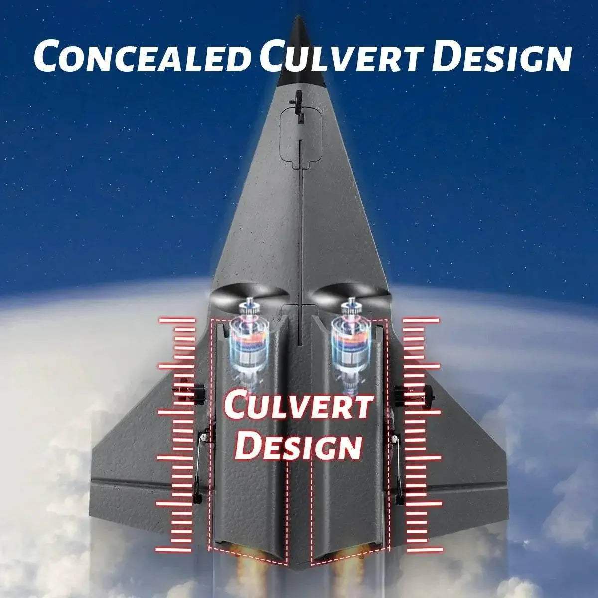  Powerful RC Plane 4 Channel Model Aircraft Toyland EU -  ToylandEU™