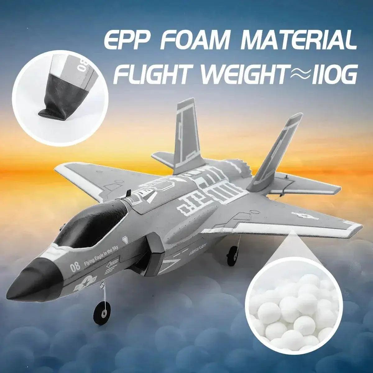  Powerful RC Plane Brushless Stunt 4CH Toyland EU -  ToylandEU™
