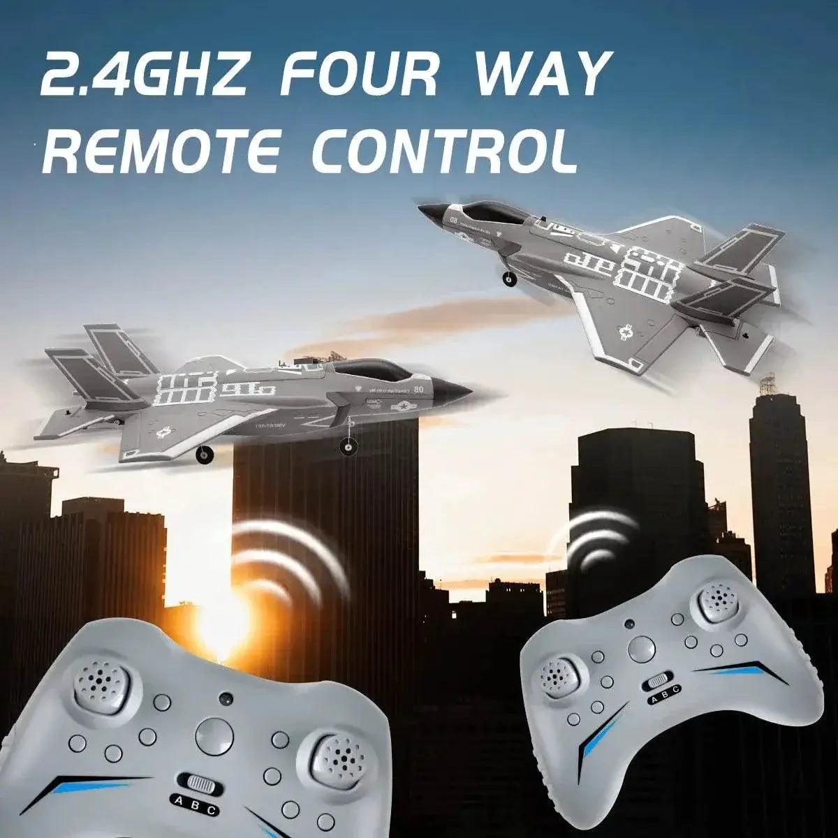  Powerful RC Plane Brushless Stunt 4CH Toyland EU -  ToylandEU™