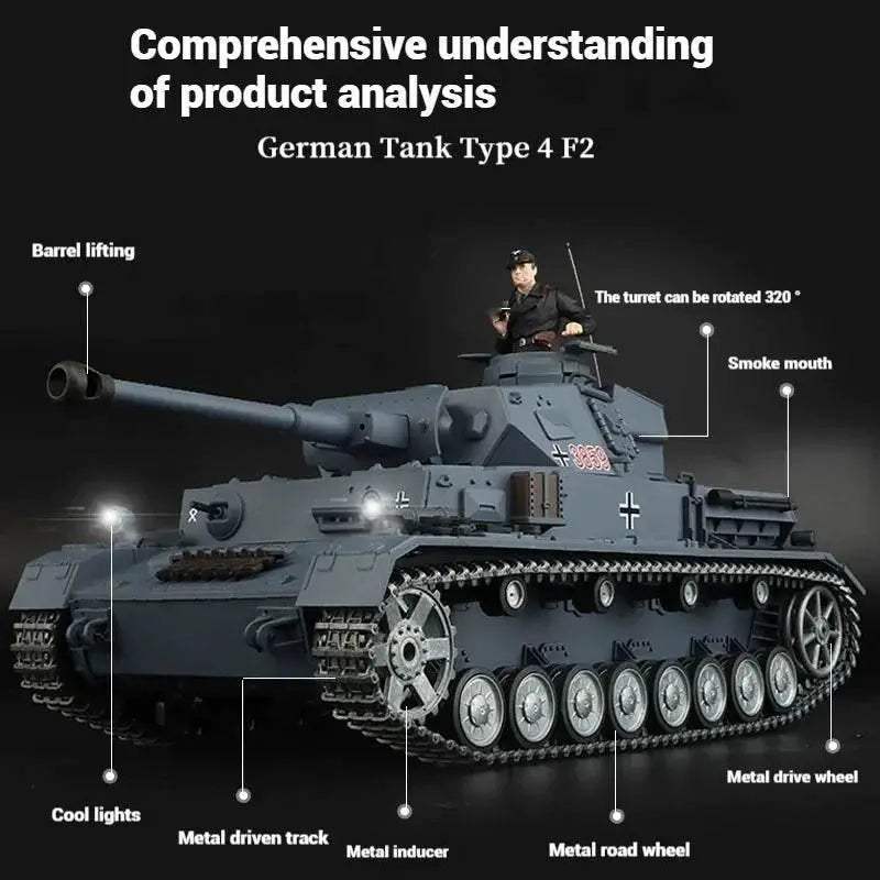  Powerful RC Tank 1 By 16 Scale Tank Toyland EU -  ToylandEU™