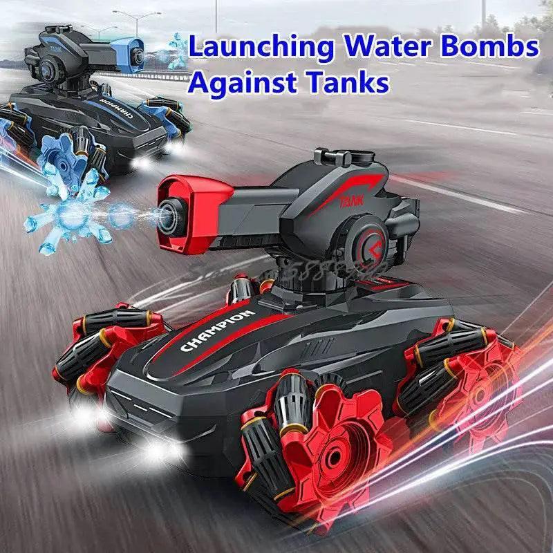  Powerful RC Tank 360 Rotation Smoke All Terrain Toyland EU -  ToylandEU™