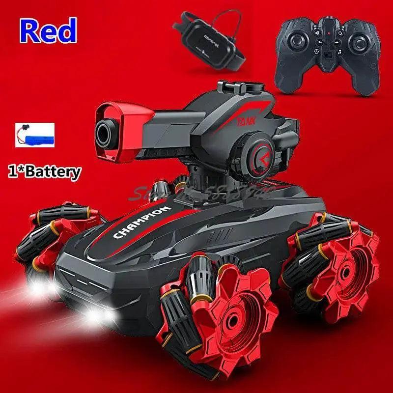  Powerful RC Tank 360 Rotation Smoke All Terrain Toyland EU -  ToylandEU™