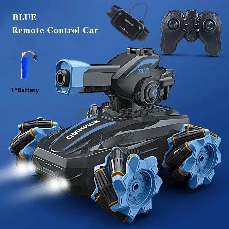  Powerful RC Tank 360 Rotation Smoke All Terrain Toyland EU -  ToylandEU™