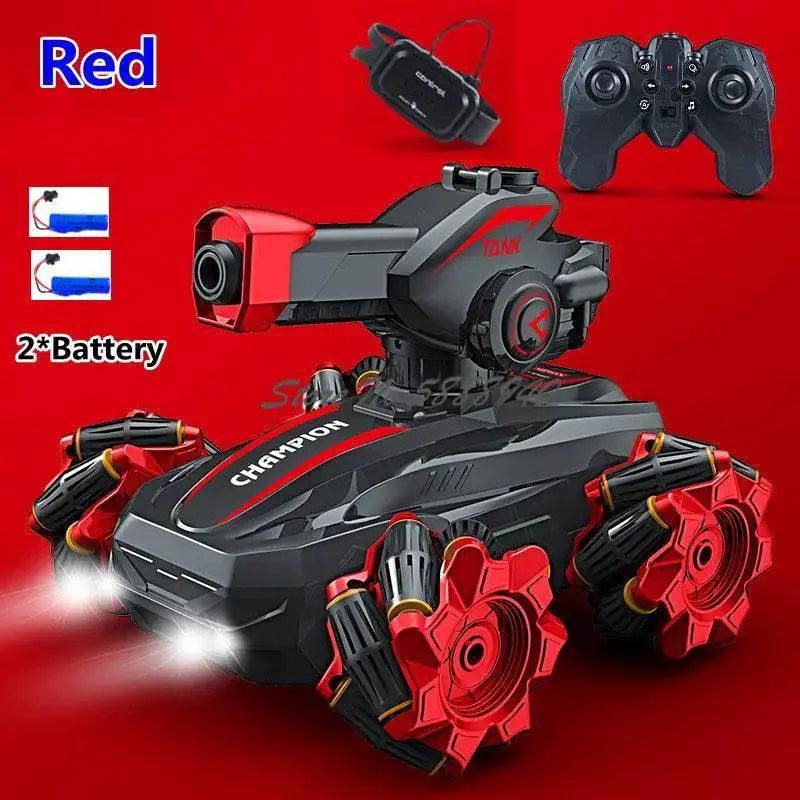  Powerful RC Tank 360 Rotation Smoke All Terrain Toyland EU -  ToylandEU™