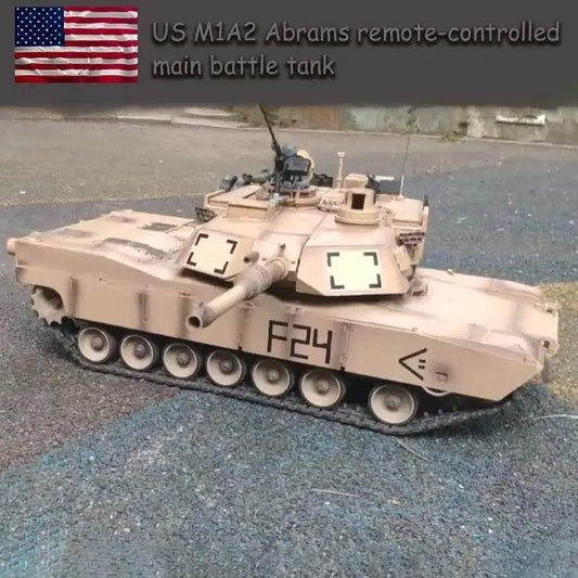  Powerful RC Tank M1A2 Abrams 360 Turret Toyland EU -  ToylandEU™