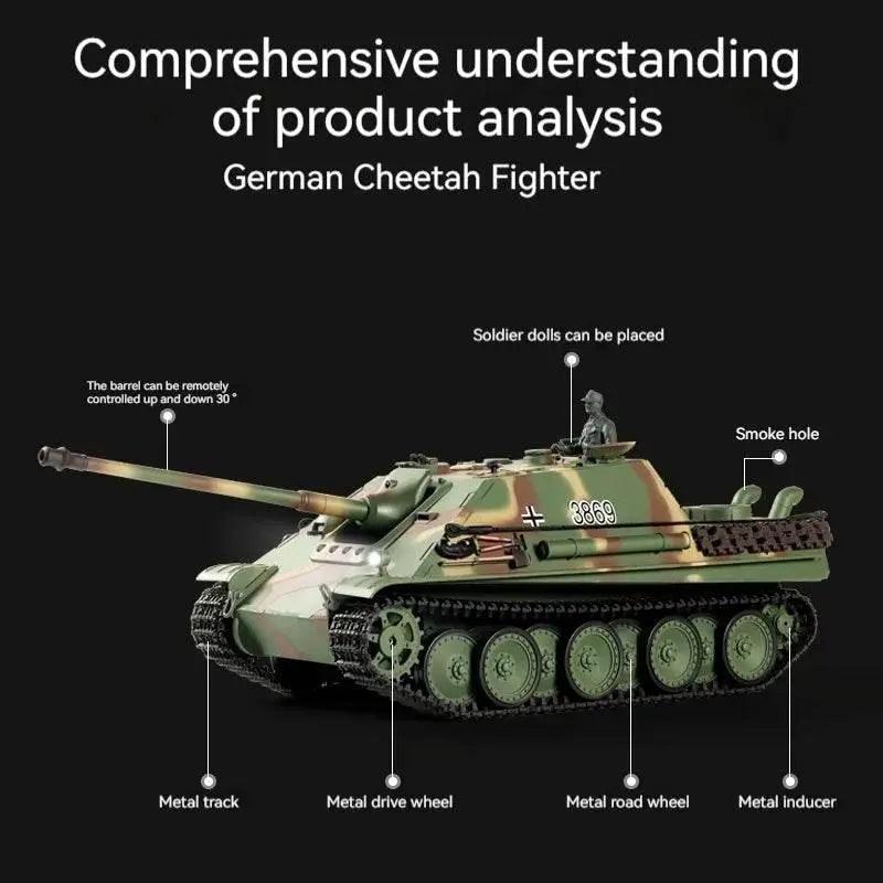  Powerful RC Tank Metal 1x16 Cheetah Fighter Toyland EU -  ToylandEU™