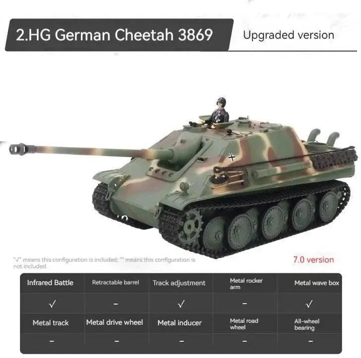  Powerful RC Tank Metal 1x16 Cheetah Fighter Toyland EU -  ToylandEU™
