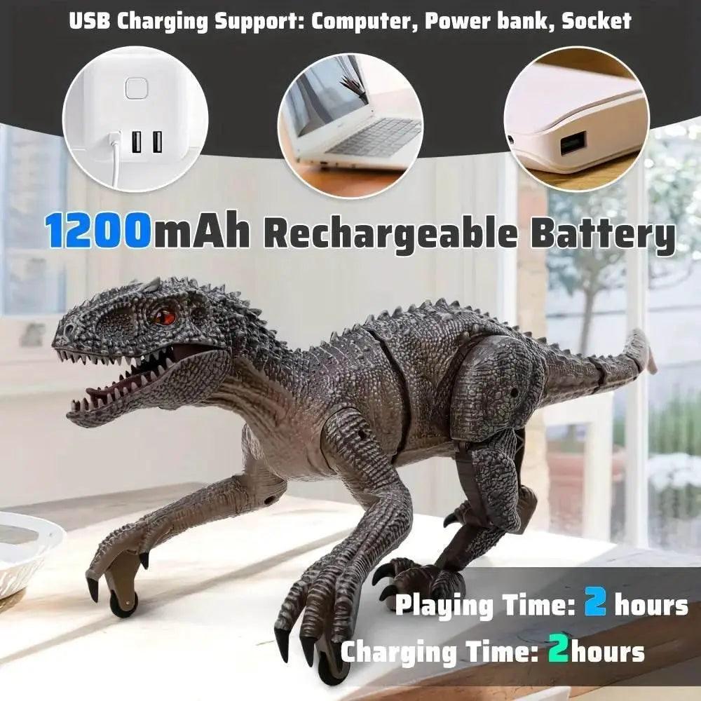  Powerful Realistic Led RC Dinosaur Toy Toyland EU -  ToylandEU™