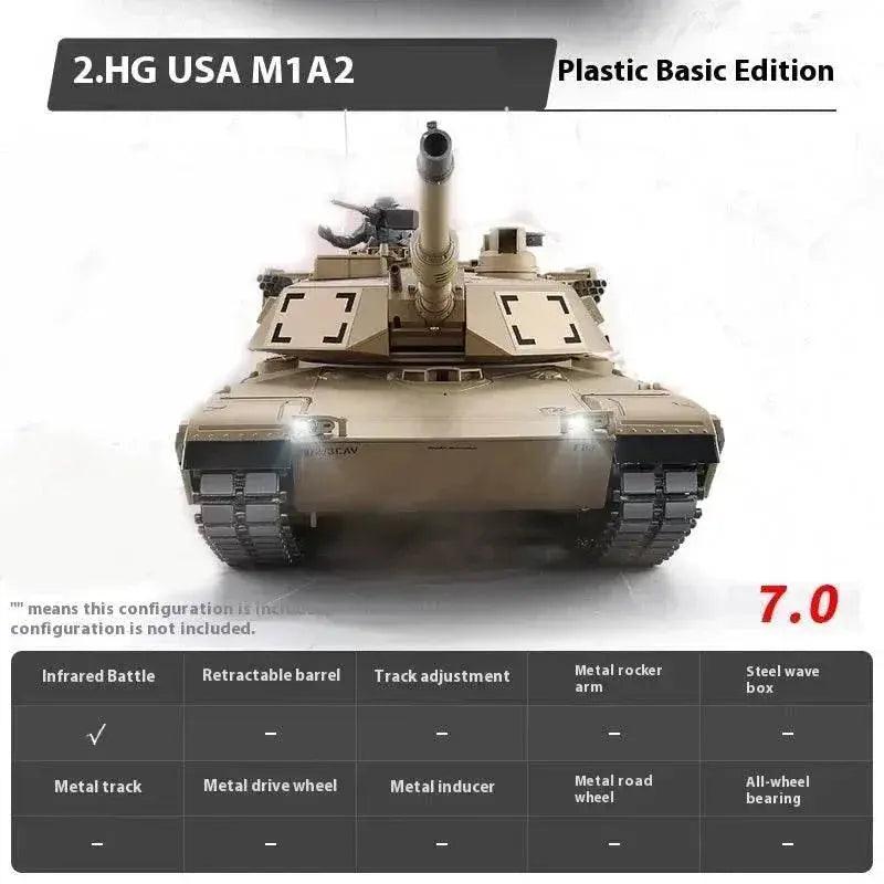  Powerful Remote Control Tank M1A2 Infrared Toyland EU -  ToylandEU™