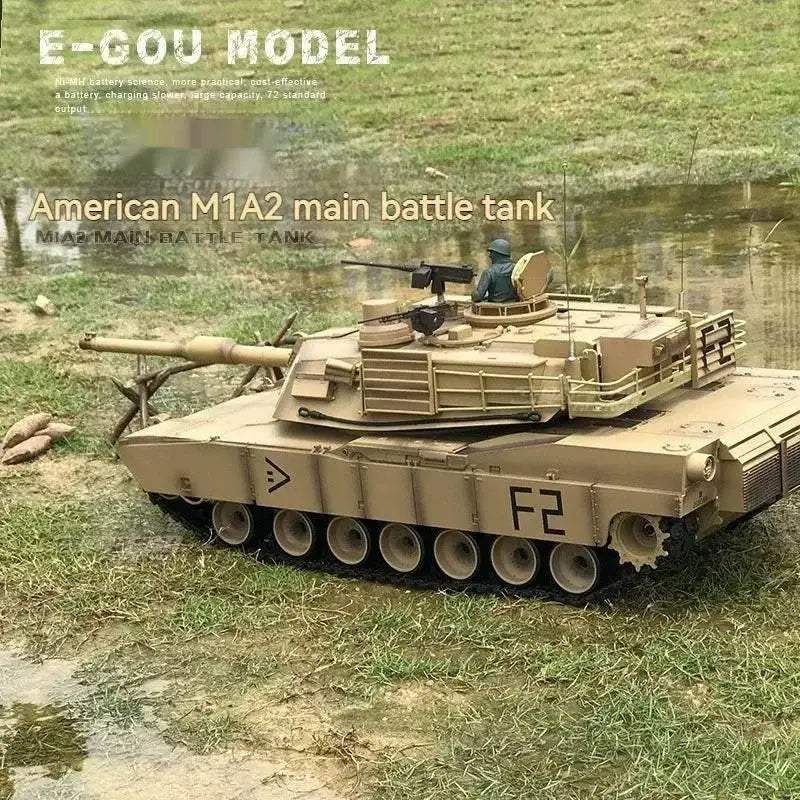  Powerful Remote Control Tank M1A2 Infrared Toyland EU -  ToylandEU™