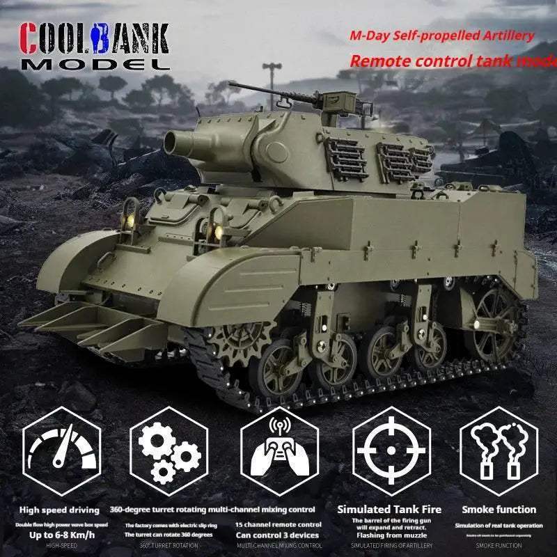  Powerful Remote Control Tank Smoke Tank Toyland EU -  ToylandEU™