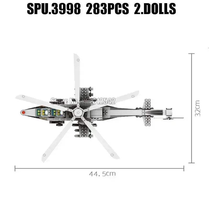  Powerful Wz-10 Helicopter Gunship Blocks Toyland EU -  ToylandEU™