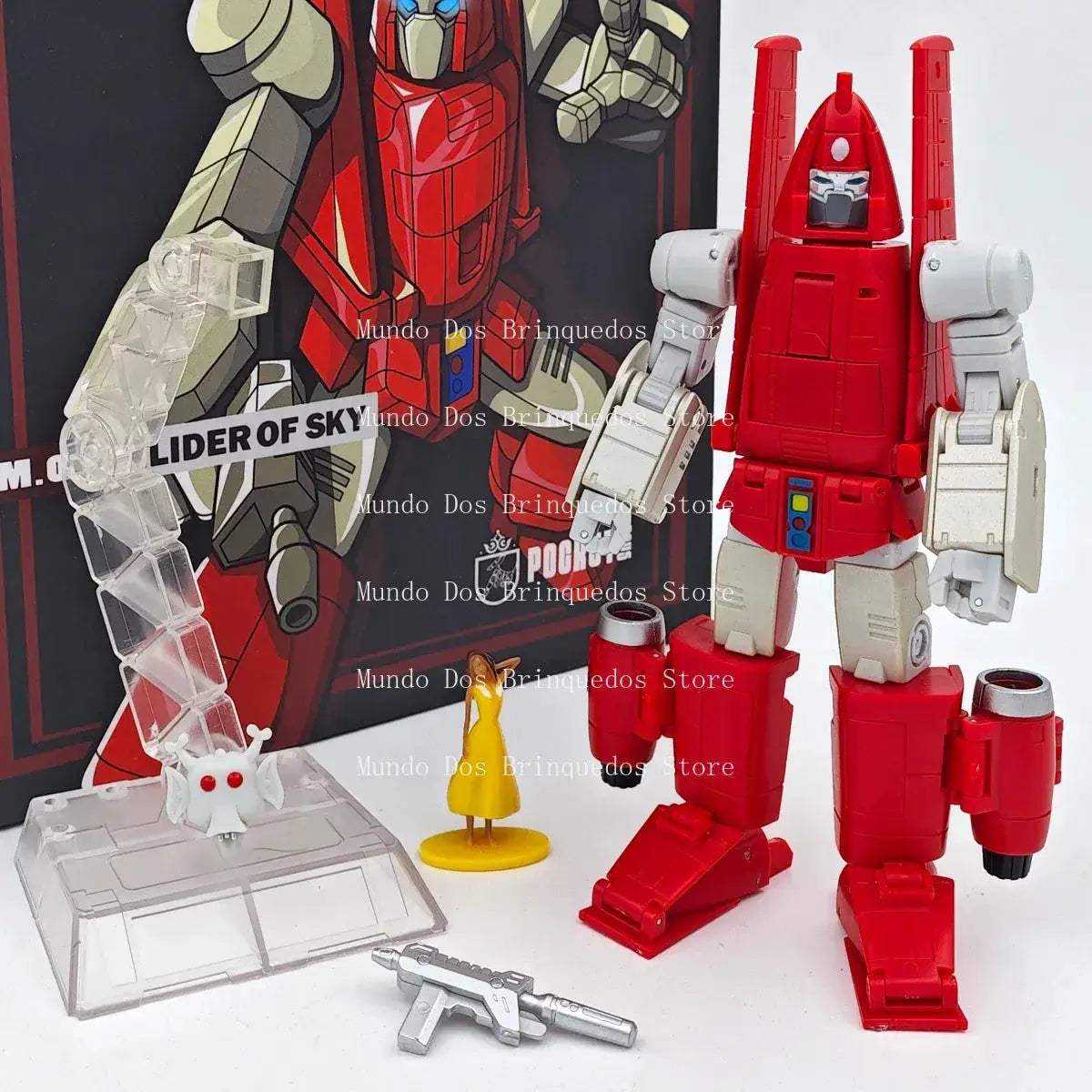 Powerglide G1 Transformer Action Figure Robot Toy Collectible - ToylandEU