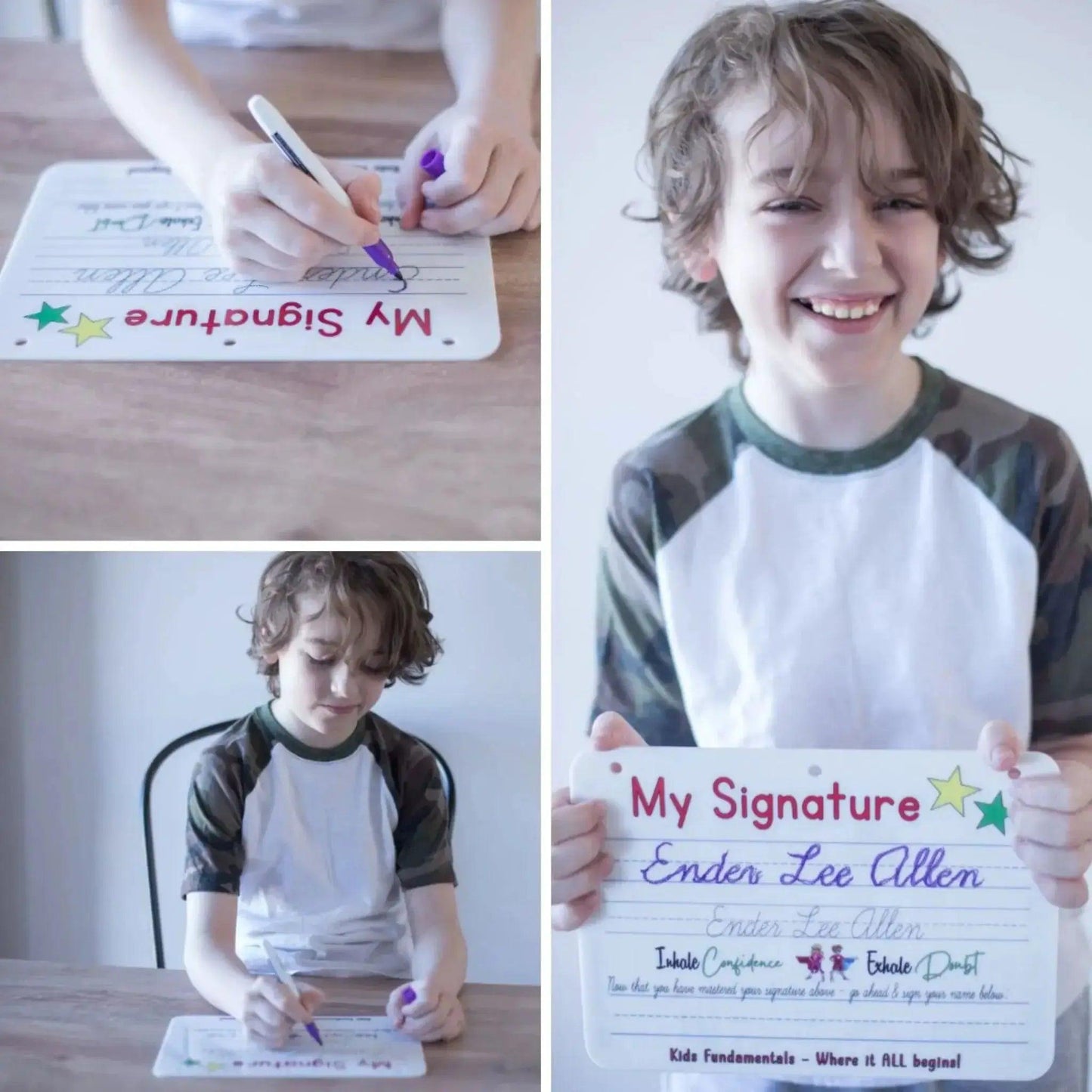  Personalized Cursive Writing Practice Board - Reusable -  ToylandEU™