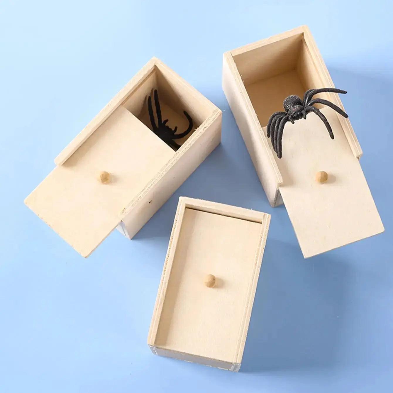  Prank Spider Box Gag Toy Battery Free Home Office Gift -  ToylandEU™