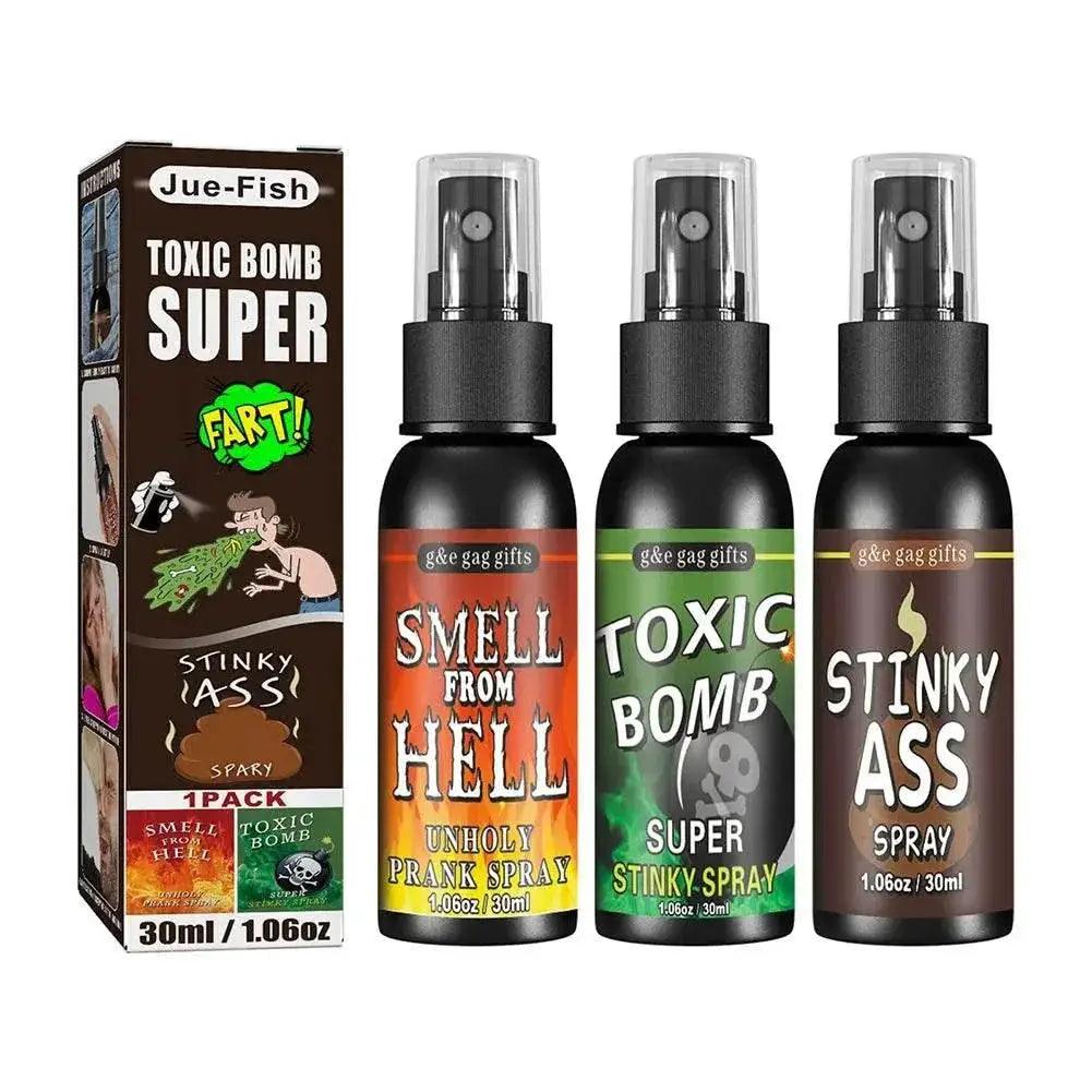  30ml Fart Gag Spray Prank Joke Plastic Smelly Stinky Gags Party Supplies Spray Can Stink for Adults Kids Non Toxic Halloween -  ToylandEU™