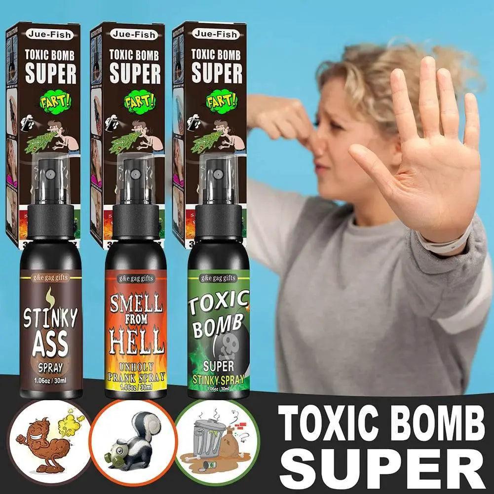  30ml Fart Gag Spray Prank Joke Plastic Smelly Stinky Gags Party Supplies Spray Can Stink for Adults Kids Non Toxic Halloween -  ToylandEU™