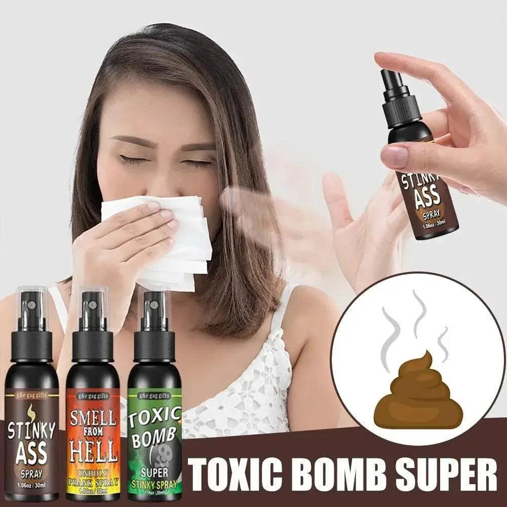  30ml Fart Gag Spray Prank Joke Plastic Smelly Stinky Gags Party Supplies Spray Can Stink for Adults Kids Non Toxic Halloween -  ToylandEU™