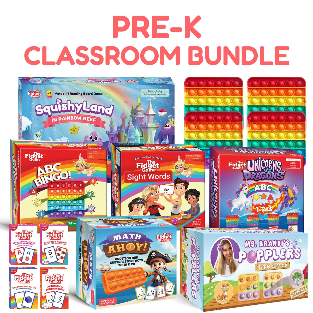 Educational Toys | Literacy And Math Games | Complete Pre K Classroom Sets
